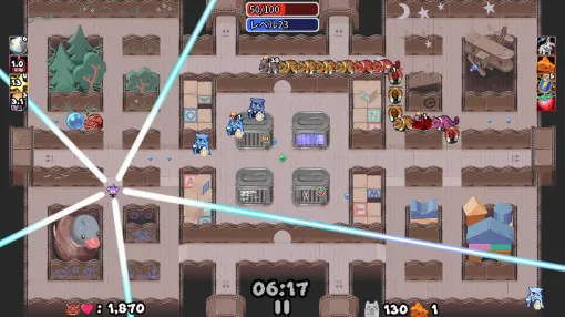 ネズミ逃走中アクション『Maze Mice』がさっそく好評。『パックマン』×『Vampire Survivors』なゲームプレイが病みつきになる、『幸運の大家様』開発元新作