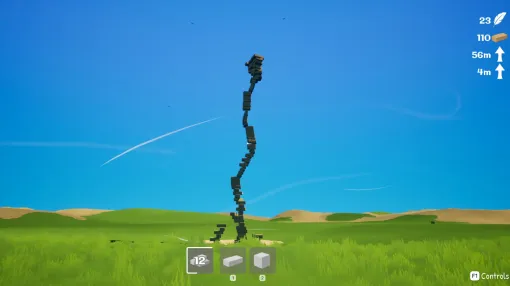 ひたすらレンガを積むだけのゲーム『A Game About Building A Tower』発表。天界に戻るため、ストイックに積む