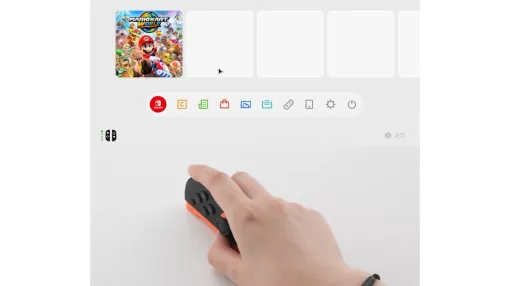 Nintendo Switch 2のホーム画面は「Joy-Con 2のマウス操作」可能。快適そう