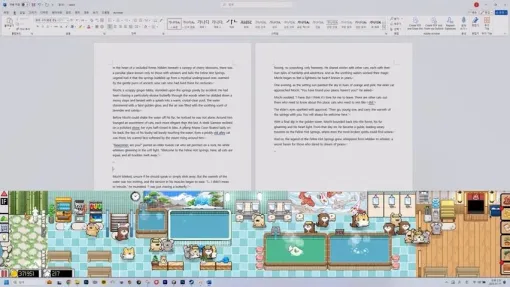 『アニマルスパ』PC画面下でゆるカワイイ動物と銭湯づくり。ネコ、イヌ、ウサギやハムスターの入浴を眺める癒し系タイトルが5月14日発売