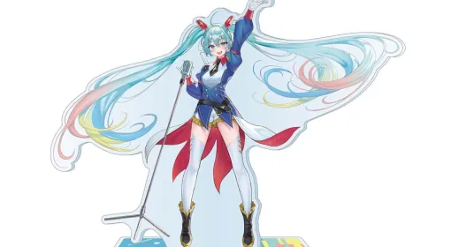 【ガンダム45周年×初音ミク】プライズのビッグアクスタはオーロラ加工が施された豪華仕様