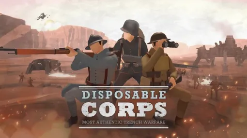 多脚戦車も登場するスチームパンクな第一次世界大戦PvPシューター『Disposable Corps』発表！