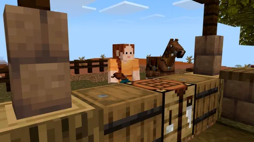 サドルをクラフト/取り外し可能に。「Minecraft」，Bedrock beta/previewとJava Snapshotでテストできる