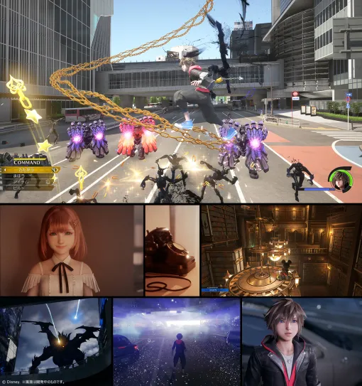 「KINGDOM HEARTS IV」，開発中のゲーム画面を公式Xで公開。クァッドラトゥムで戦うソラや王様を操作しているらしきシーンも