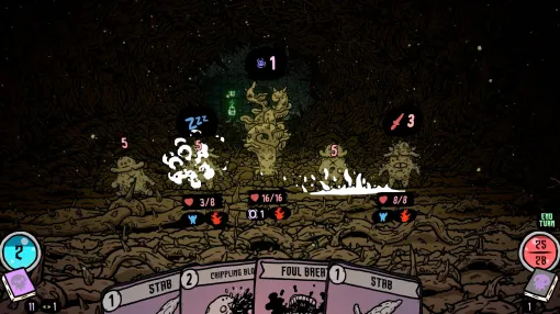 キノコを倒して，キノコを喰らう。デッキ構築型ローグライク「Shroom and Gloom」Steamでデモ版を配信開始