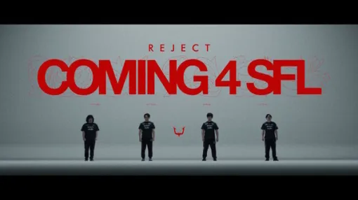 プロeスポーツチーム「REJECT」にウメハラ、ふ～どが加入！LeShar、ときど含めた4人で「ストリートファイターリーグ: Pro-JP 2025」に挑戦