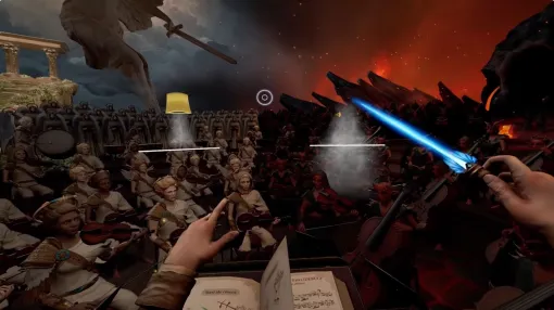 ライトセーバーならぬ“ライトタクト”を振るえ！　VR指揮者ゲーム「Maestro」に「スター・ウォーズ」のDLC登場