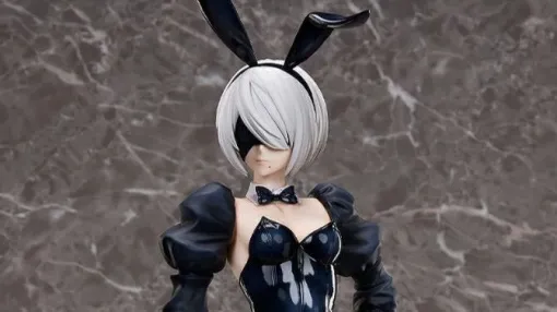 アニメ『NieR：Automata Ver1.1a』より《2B（ヨルハ二号B型）》が1/4スケールのバニーVerでフィギュア化【ニーア オートマタ】