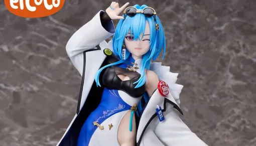 【あおぎり高校】フィギュアでも公式設定通り？ 春雨麗女がおなじみのチャイナドレス＆ジャケット姿で立体化