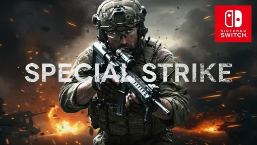 TROOOZE、フォトリアルな灰色の砂丘で仲間戦車と共闘するFPS『スペシャル ストライク』をSwitch独占でリリース