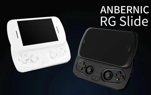 PSP Go風のスライド型Androidゲーム機「RG Slide」発表。レトロゲーム向けの携帯型ゲーム機だ
