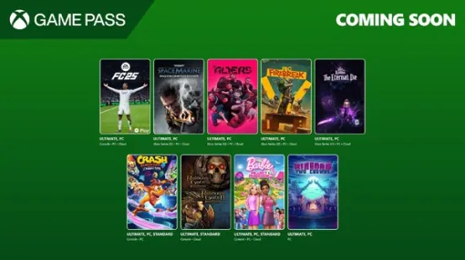 【Game Pass】協力FPS『FBC: Firebreak』やSFサバイバルADV『The Alters』等9本登場予定！2025年6月中旬までの追加ラインナップ公開