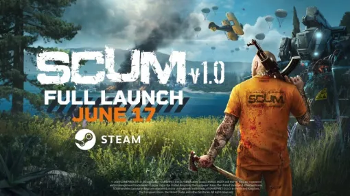 ゾンビだらけの監獄島でサバイバルする「SCUM」が7年の時を経て，2025年6月17日にフルローンチ