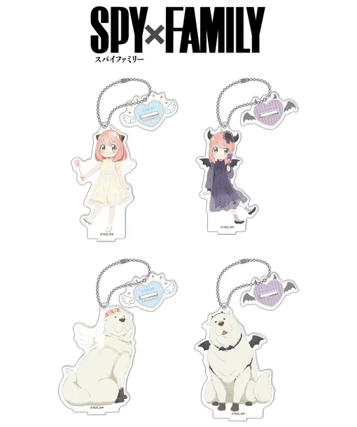アニメイト、TVアニメ『SPY×FAMILY』の天使と悪魔に扮したアーニャ＆ボンドの描き下ろしイラストを使用した新商品を6月14日から販売