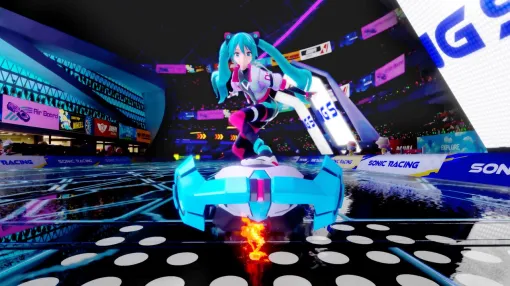『ソニックレーシング クロスワールド』初音ミク参戦は海外でも大きな反響。「他作品は気にせず集大成となる作品をしっかりとファンに届けたい」。強い想いが溢れる飯塚隆氏インタビュー
