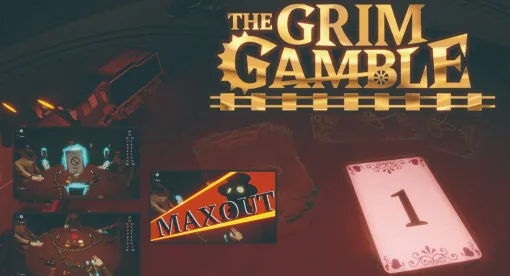 4人のギャンブラーがデスゲームを繰り広げる。デジタルボードゲーム「The Grim Gamble / グリムギャンブル」，早期アクセス版をSteamでリリース