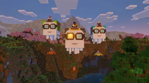 「Minecraft」，背中に乗って空を飛べる“ハッピーガスト”の追加などを行う大型アップデートを6月18日に配信