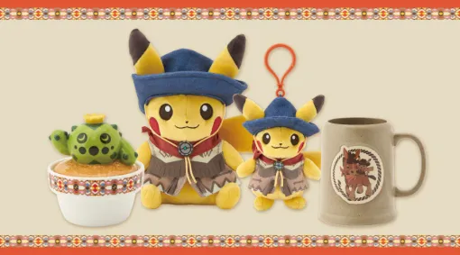 ピカチュウがドロバンコに乗り，砂漠を駆け巡る「Run Run ! Desert」のグッズが発売決定。ウエスタンハットやシャツは2サイズ展開