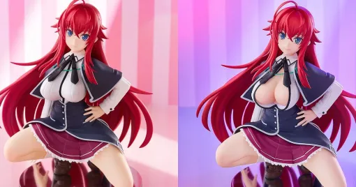 【間違い探しクイズ!?】『ハイスクールD×D』よりリアスのフィギュアが2種登場。ポーズや表情、衣装はほぼ同じ。違いは…『POP UP PARADE リアス・グレモリー L size』予約開始
