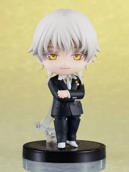 「刀剣乱舞ONLINE」のフィギュア「ねんどろいど 鶴丸国永 祝装Ver.」が12月に発売。オプションパーツに「十周年祝けいき」
