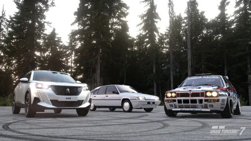 「グランツーリスモ7」，シトロエン  BX 19 TRS，ランチア デルタ HF Integrale Rally Car，プジョー SUV 2008 Allureが登場