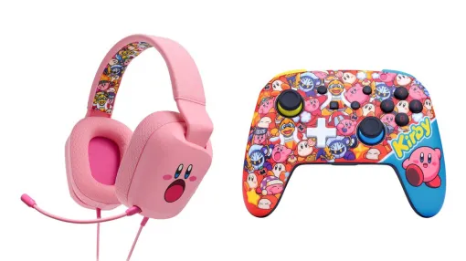 『星のカービィ』Switch用ワイヤレスコントローラー＆有線ヘッドセットが登場。コピー能力や人気キャラたちがあしらったキュートなデザイン