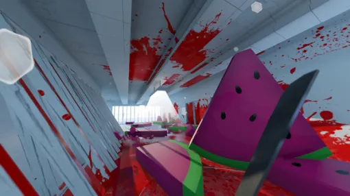 あげろ真っ赤なスイカ飛沫！大体何でも武器になる最大4人Co-opのサバイバルアクション『Melon Simulator』が遂に正式リリース。早期アクセス開始から8年の時を経て