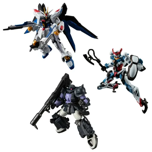 食玩『機動戦士ガンダム GフレームFA』第8弾が11月発売。GQuuuuuuX（ジークアクス）をはじめ、ストライクフリーダムや高機動型ザクII（黒い三連星仕様）をラインナップ