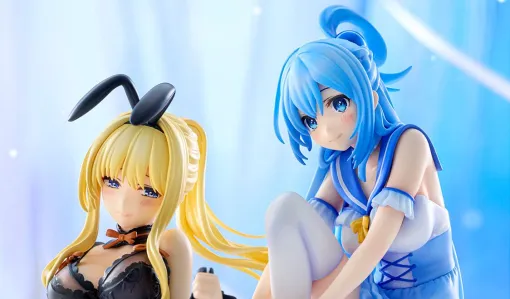 『この素晴らしい世界に祝福を！』アクア＆ダクネスのネグリジェ姿フィギュアが登場！ セクシーな衣装に身を包み普段とは違う表情を見せる2人、どちらもお迎えしたい！