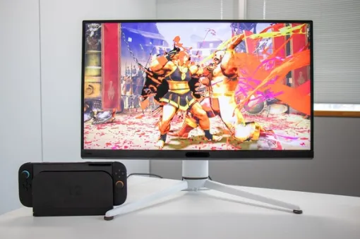 4Kゲーミングモニター「MOBIUZ EX271U」で究極の“スイッチ2体験”！『スト6』をプレイしながら「AI自動最適化機能」「映像美」「快適性」をチェック
