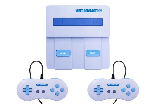 アナログ出力だけでなくHDMI出力も付いたスーパーファミコン互換機「16ビットコンパクトHD」が8月下旬発売