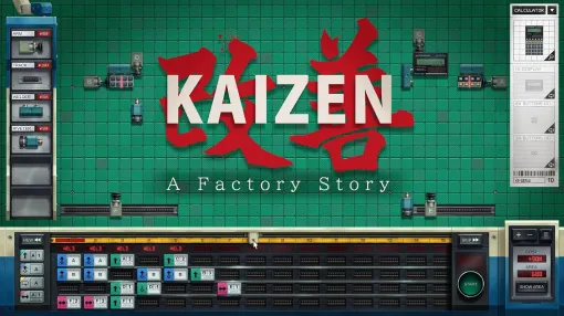 玩具に家電，カツカレーも組み立てる。加工機械プログラミングパズル「Kaizen: A Factory Story」，Steamで本日リリース