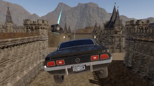 中世を車で走り回り、ショットガンで敵を倒す！『Diesel Fury: Outgun The Universe』発表