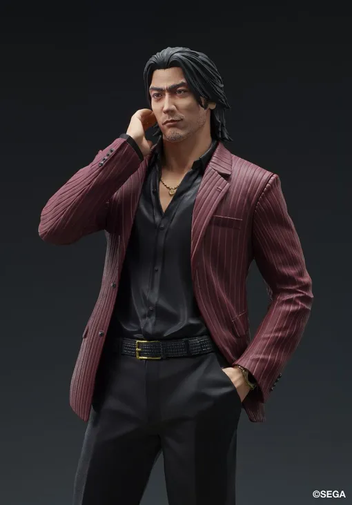 『龍が如く』秋山駿がスタチューフィギュア化。印象的なワインレッドのジャケットや小物まで忠実に再現！ 桐生一馬の再販も