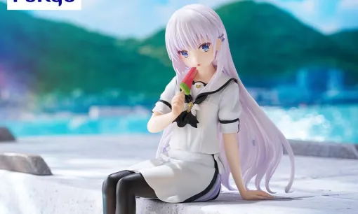 『サマポケ』鳴瀬しろはが大好きなスイカバーを手にぬーどるストッパーフィギュア化【Summer Pockets】