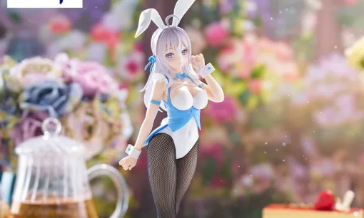 『ロシデレ』アーリャが大型バニーフィギュア“BiCute Bunnies”に初登場。白と水色の組み合わせがセクシーかつオシャレ【時々ボソッとロシア語でデレる隣のアーリャさん】