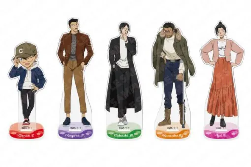 『名探偵コナン』私服がテーマのアクリルスタンド（再販）が7月22日まで予約受付中。諸伏高明、大和敢助、上原由衣たちがラインナップ