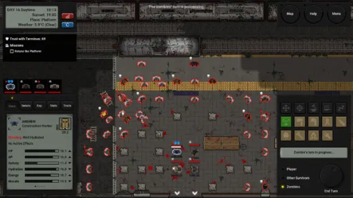 高評価ターン制ゾンビサバイバル・ローグライク『Terminus: Zombie Survivors』最後の脱出劇描くDLC「Last Escape」9月12日配信決定！