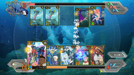 個性豊かなクルーを集めて5対5のカードバトル！SFデッキ構築ADV『Battle Suit Aces』デモ版配信