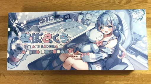 【レビュー】碧依さくらさんコラボゲーミングキーボードは『Apex』のプレイにも最適？ キータッチの感触のよさ＆高速反応で快適に遊べる！