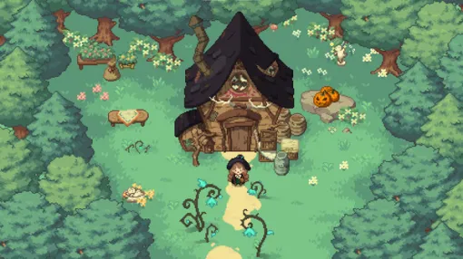 かわいい魔女の癒し系スローライフアドベンチャー『Little Witch in the Woods』正式リリースが2025年9月4日に決定。早期アクセスから大規模アップデートを予定