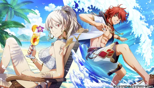 バンダイナムコENT、『まおりゅう』で水着姿のブラン、ギィ・クリムゾンが新登場…夏の新イベント「デーモンズ・バケーション」開催中