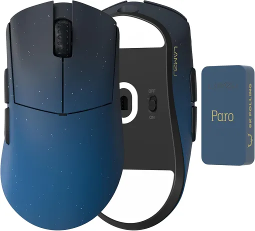 REJECTとLamzuがコラボしたゲーマー向け軽量ワイヤレスマウスが国内発売。センサーにPAW3950を採用