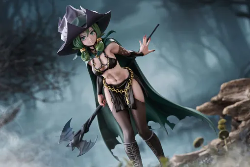 『ユニコーンオーバーロード』魔女ヤーナが1/7スケールフィギュア化。衣装から腹筋までこだわりの造形。エビテン限定特典付きで予約受付中