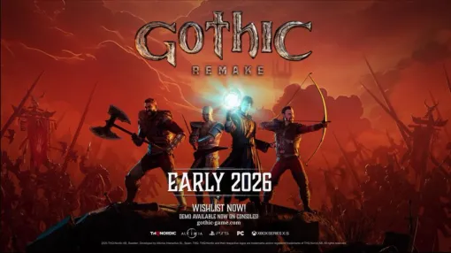 『ゴシック1リメイク』が2026年初頭に登場。『ゴシック』シリーズ3作品のPS、Xboxでの発売も明らかに！【Gothic 1 Remake】