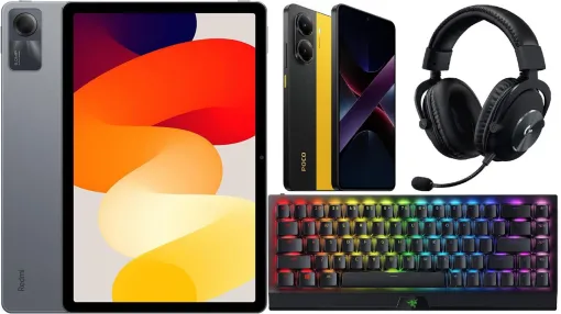 【Amazonタイムセール】Xiaomi Redmi Pad SEが22%オフ、Razerゲーミングキーボードが36％オフ、Logicoolヘッドセットが28％オフ