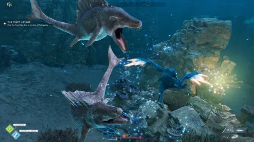海中スタイリッシュアクション『グレイシャード』Nintendo Switch 2版発表、今冬配信へ。6500万年後の大氷河期を、鳥類の末裔が生き抜く