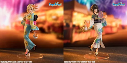 『リコリス・リコイル』千束とたきなの浴衣フィギュアが2025年バージョンに。柄のヒマワリ、アサガオは多色印刷で豪華に表現【リコリコ】