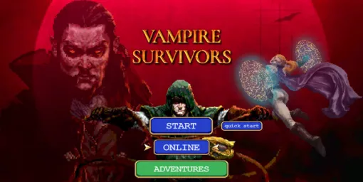 『Vampire Survivors（ヴァンパイアサバイバーズ）』オンライン協力プレイのパブリックベータテストSteam限定で開始―今後対応全機種での実装が目標