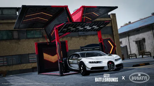 「PUBG: BATTLEGROUNDS」,ブガッティとのコラボをアップデート37.1で開始。「UGCアルファ」機能の拡大公開やDMRのバランス調整なども実施 「PUBG: BATTLEGROUNDS」,ブガッティとのコラボをアップデート37.1で開始。「UGCアルファ」機能の拡大公開やDMRのバランス調整なども実施